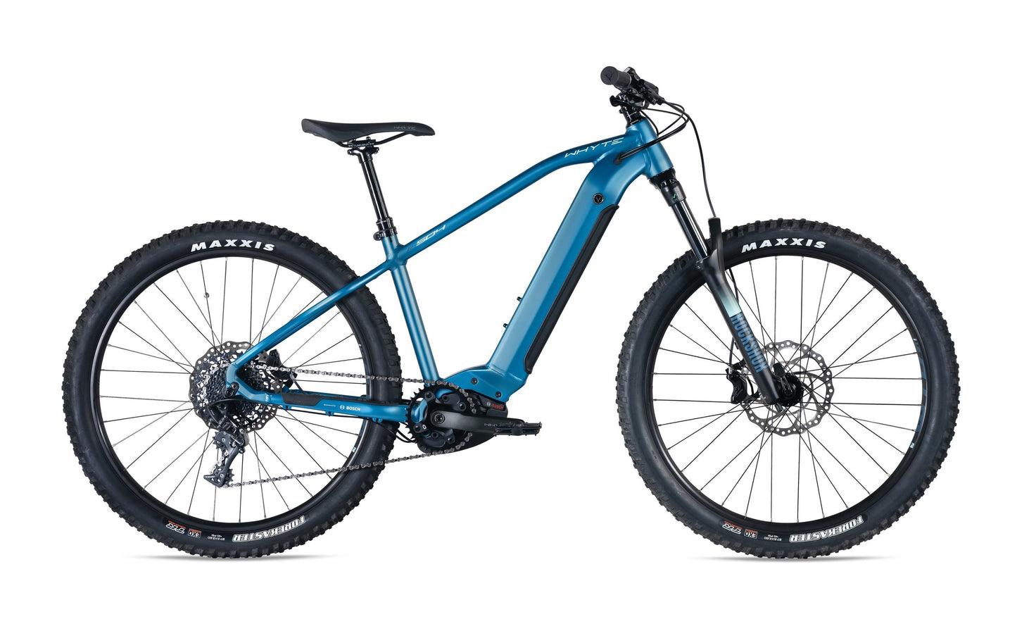 EX HIRE WHYTE E-504 HARDTAIL ELECTRIC MOUNTAIN BIKE - EXTRA SMALL