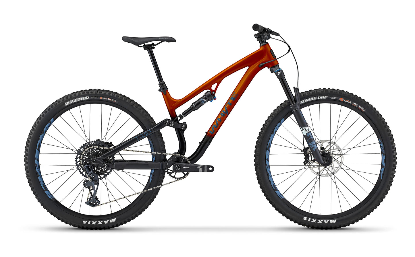 WHYTE T-140 RS FULL SUSPENSION MOUNTAIN BIKE