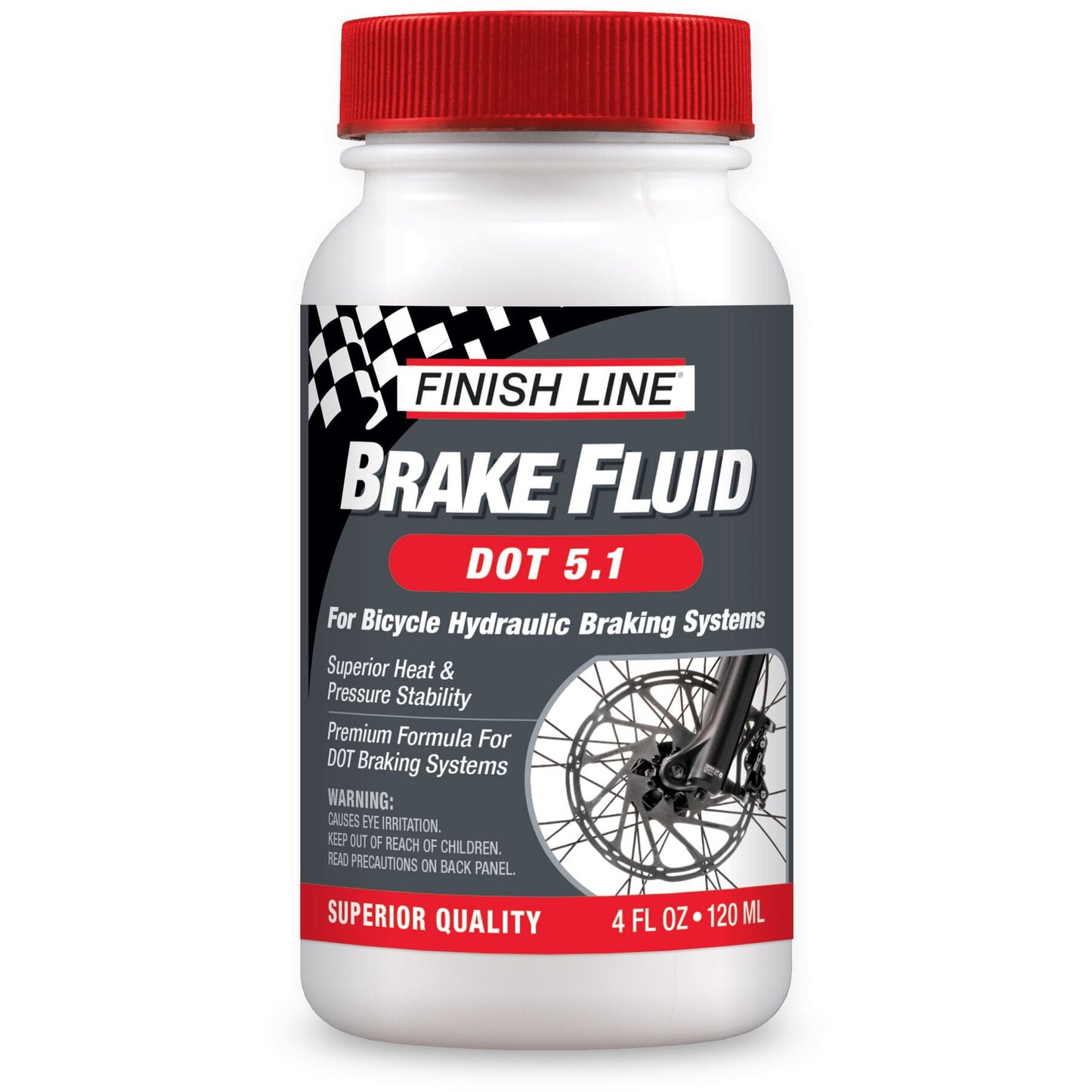 FINISH LINE BRAKE FLUID DOT 5.1 OIL 120ml