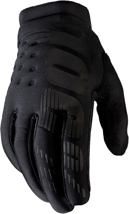 100% Brisker Gloves Womens - Black