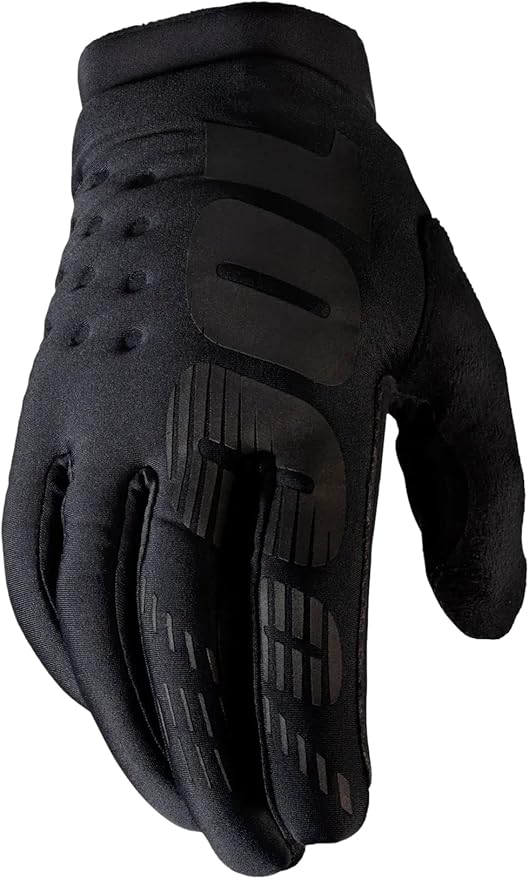 100% Brisker Gloves Womens - Black