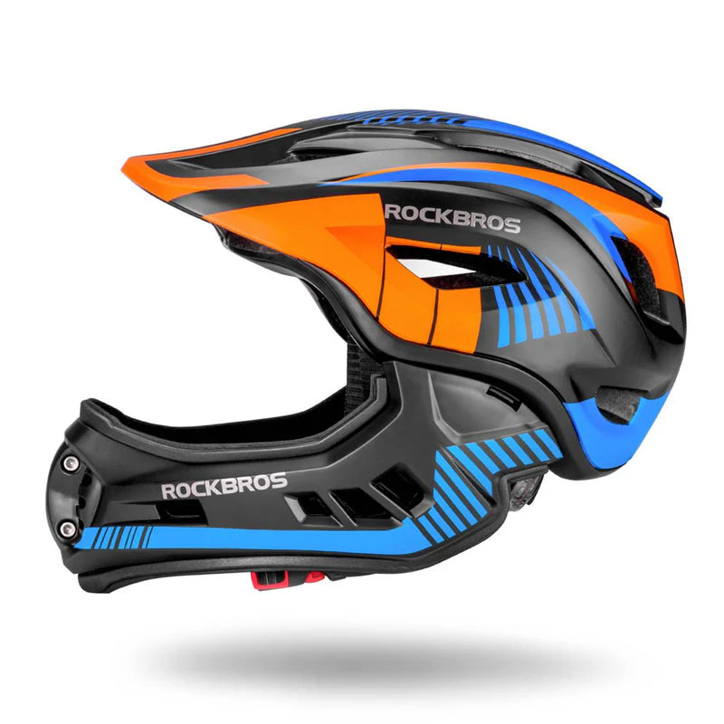 ROCKBROS DETACHABLE FULL FACE KIDS HELMET