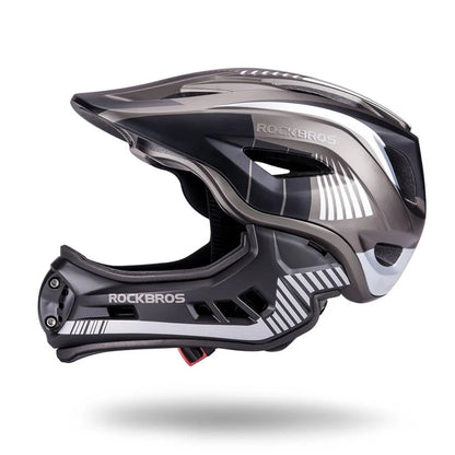 ROCKBROS DETACHABLE FULL FACE KIDS HELMET