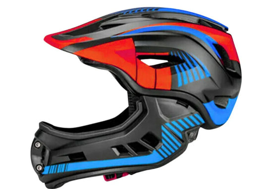 KIDDIMOTO IKON DETACHABLE FULL FACE HELMET