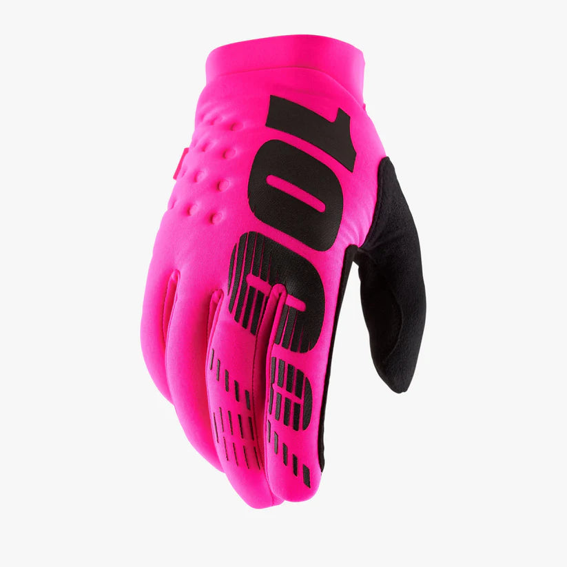100% Brisker Gloves Womens - Black