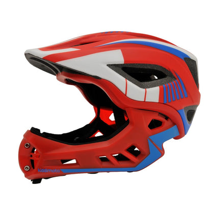 KIDDIMOTO IKON DETACHABLE FULL FACE HELMET