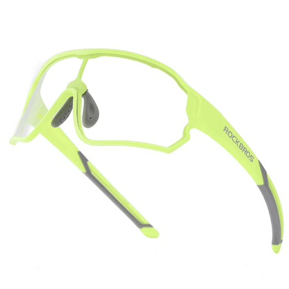 ROCKBROS Kids Photochromic Cycling Glasses UV400 Protection with TR90 Frame